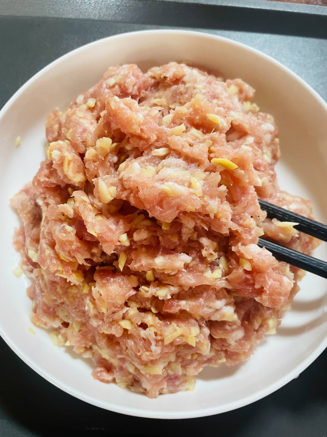 农家手工鲜肉笋丁馄饨馅