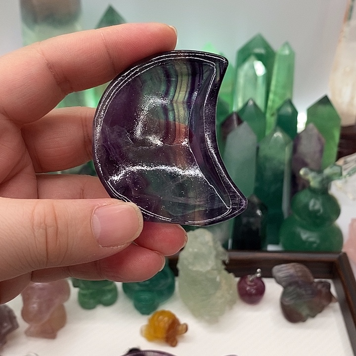 花***沫未镶嵌萤石天然萤石有瑕天然萤石有瑕