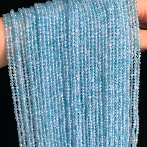 海蓝宝半成品3mm+BC18多样性发其一