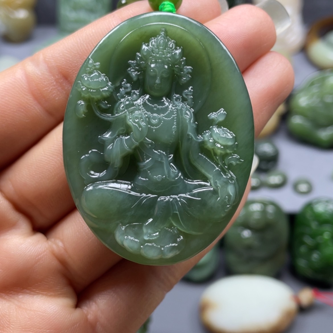 【闪购商品】和田玉吊坠未镶嵌