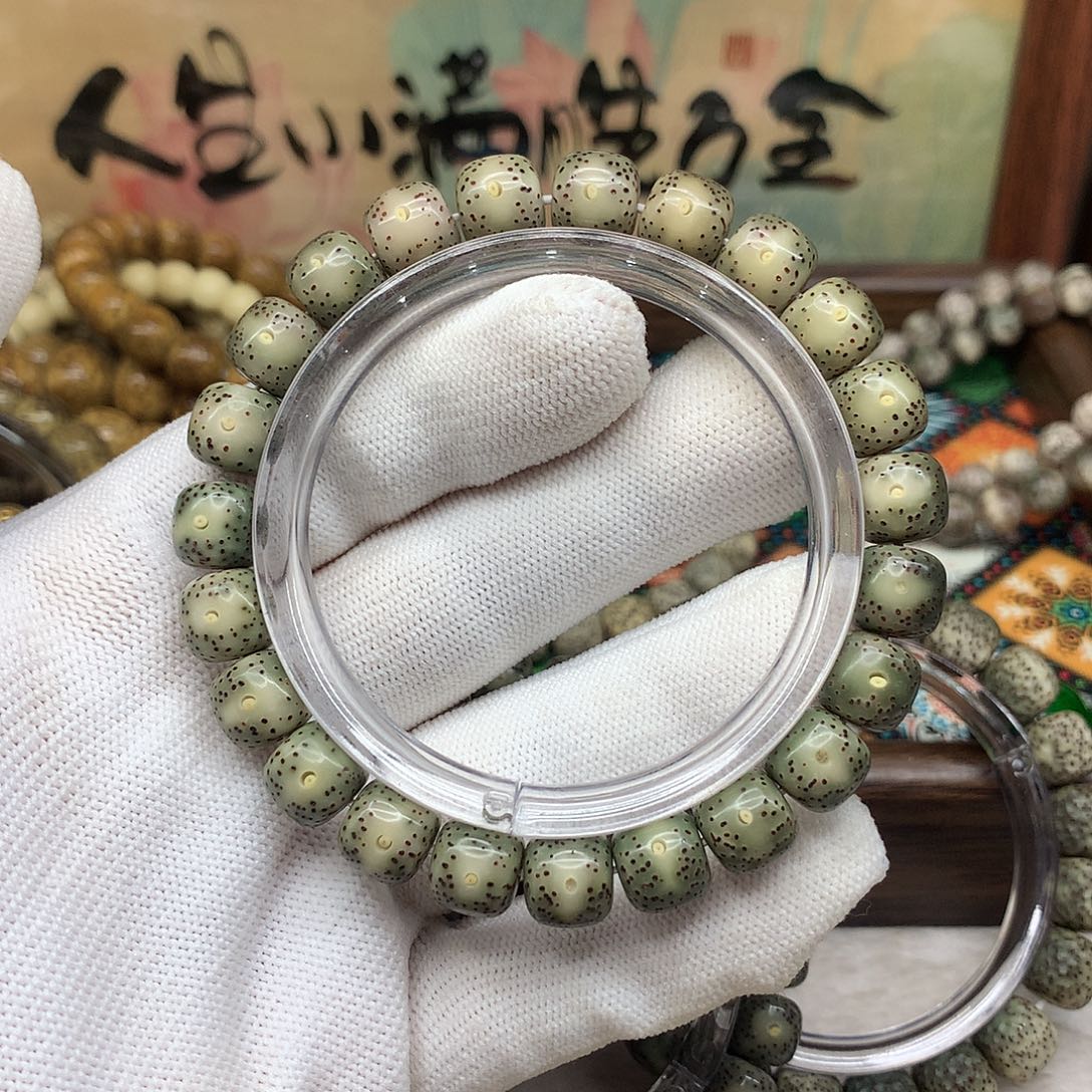 手串星月菩提5号留白10×9