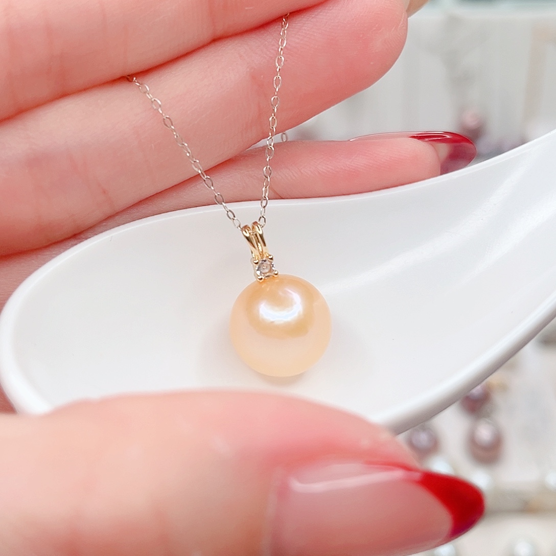 吊坠(赠链)淡水珍珠合金