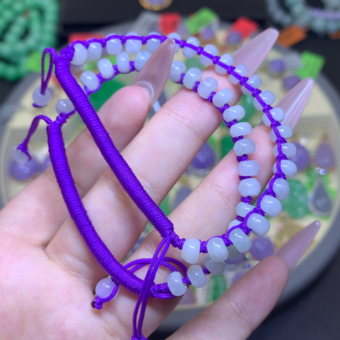 翡翠未镶嵌颈饰天然