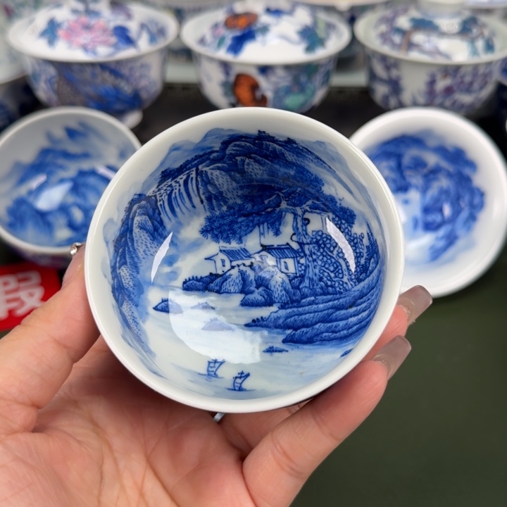 景德镇纯手工手绘茶器245