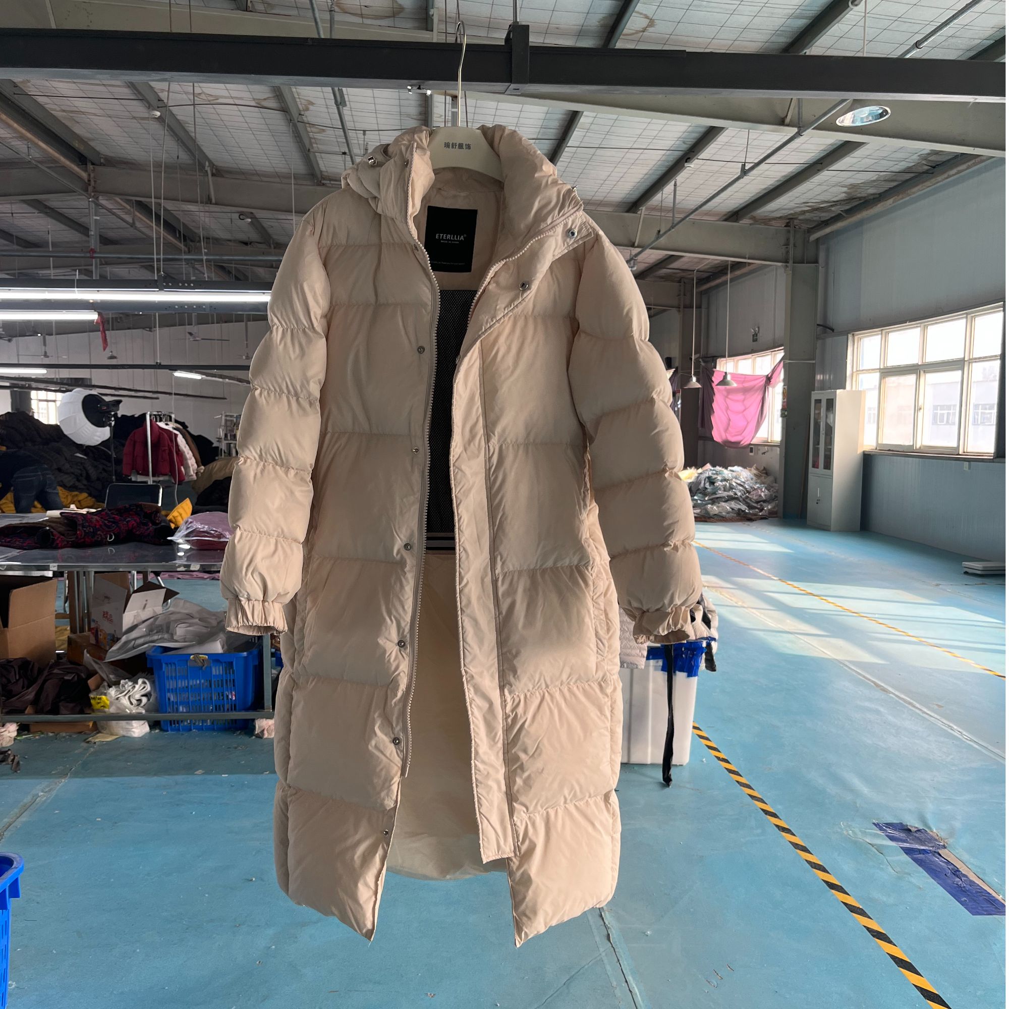 被子款羽绒服超长款到脚踝女款90白鸭绒北方旅游加厚抗寒保暖