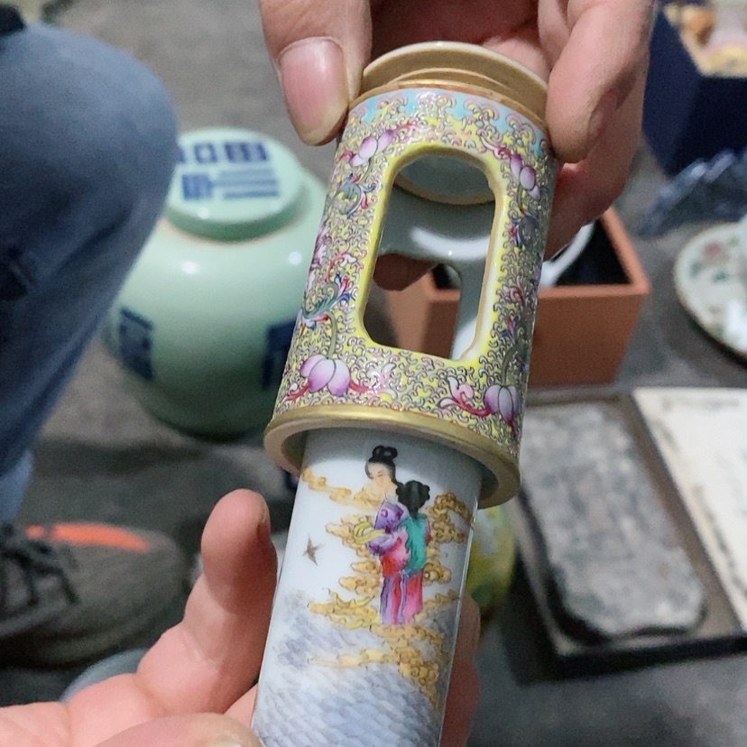 【闪购商品】瓷片大***步景德镇现代工艺品