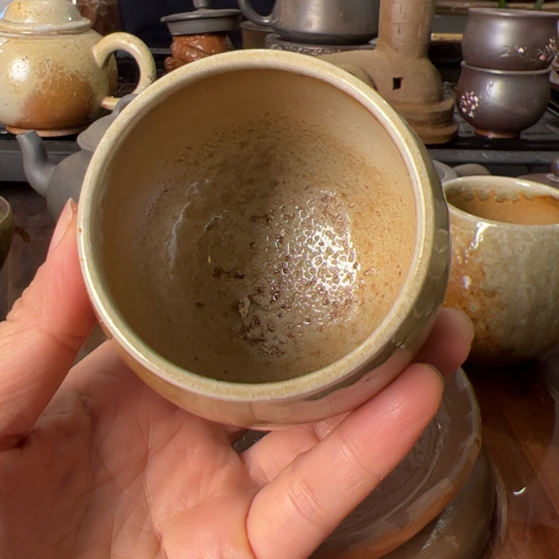 贵台龙窑柴烧茶壶160