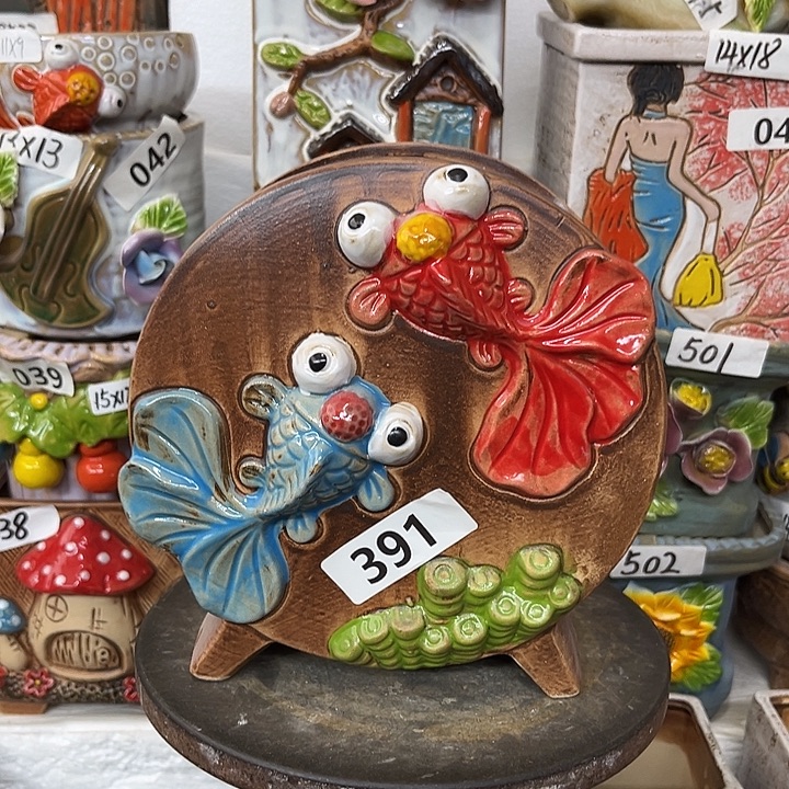 粗陶材质多肉花盆