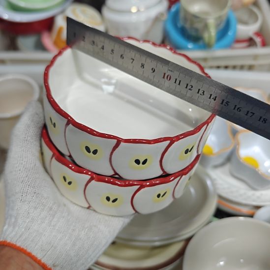 杯子瓷陶瓷餐具杯碗盘微瑕介意慎拍