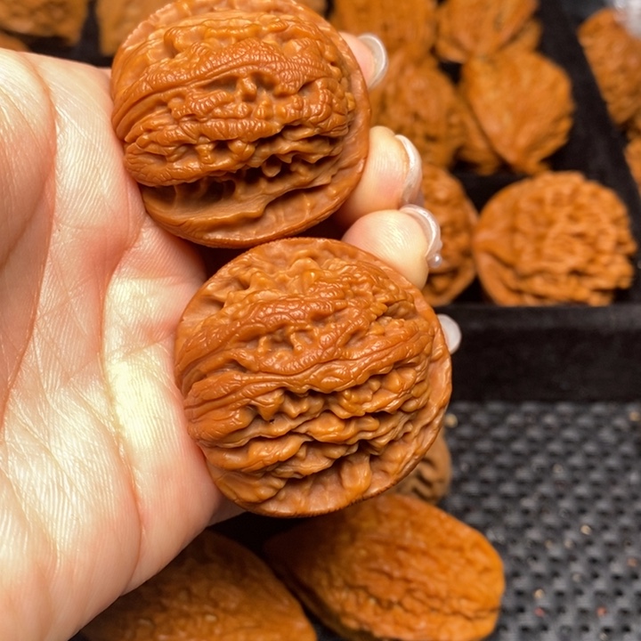 吊坠文玩核桃秦岭野生53