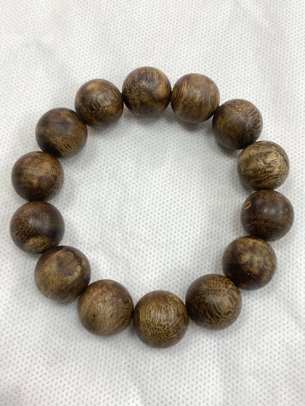 奇楠沉香单圈手串多样性发货一条