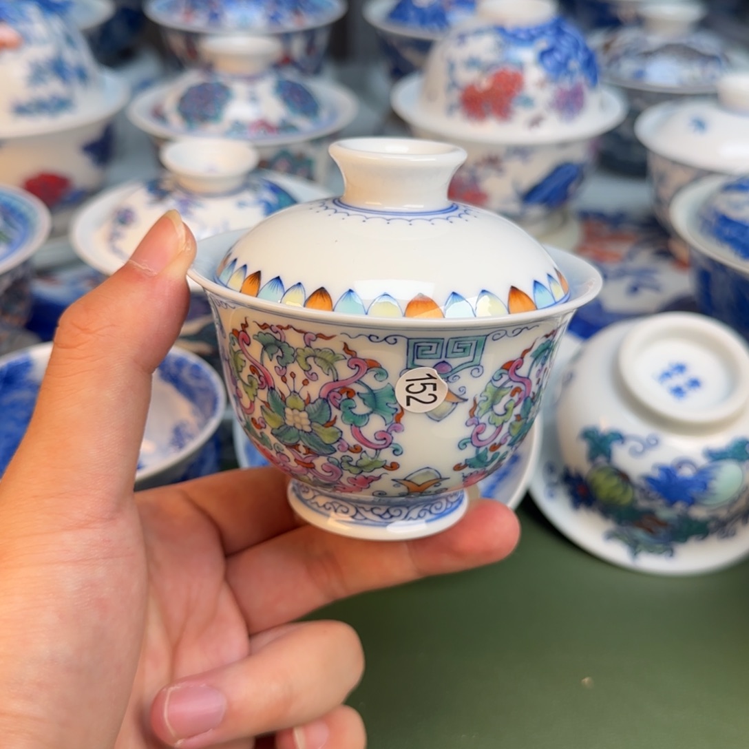 彦祖纯手工手绘茶具152
