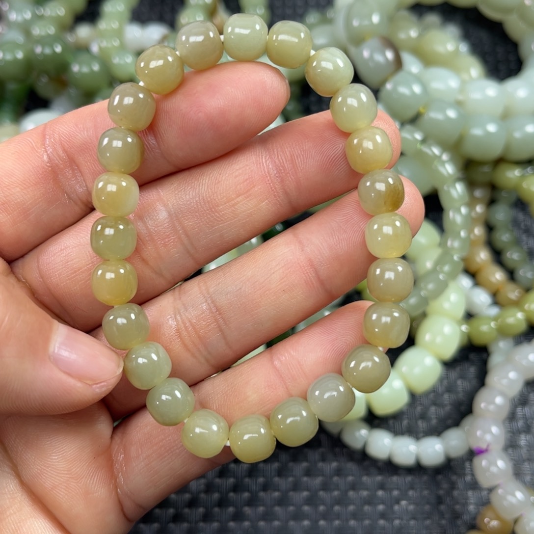 和田玉手链未镶嵌