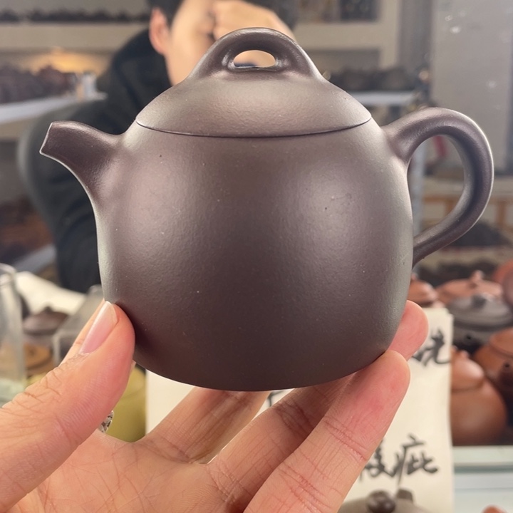 紫砂茶壶180cc老紫泥茶壶