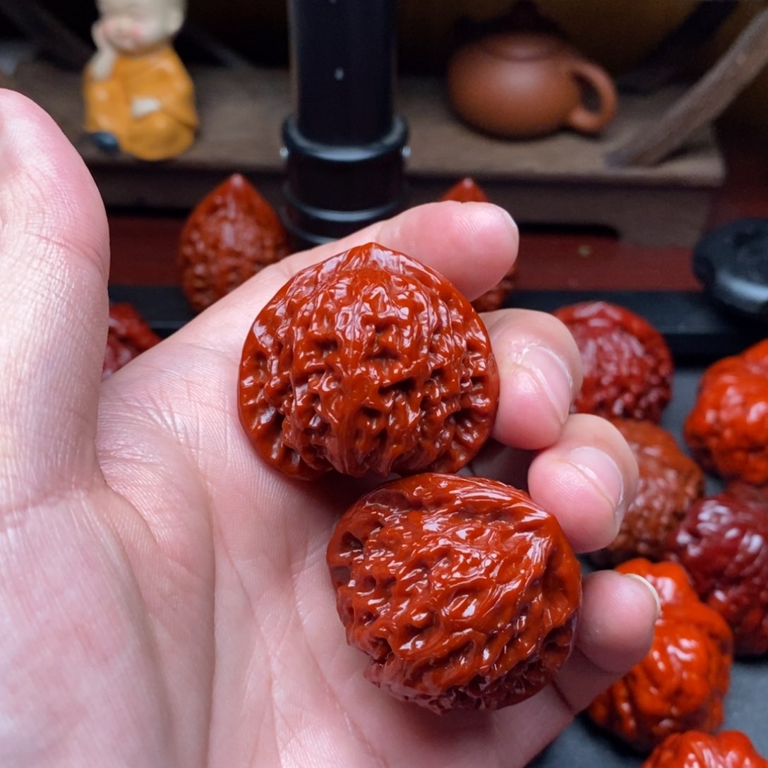 吊坠文玩核桃d****阁36宫灯