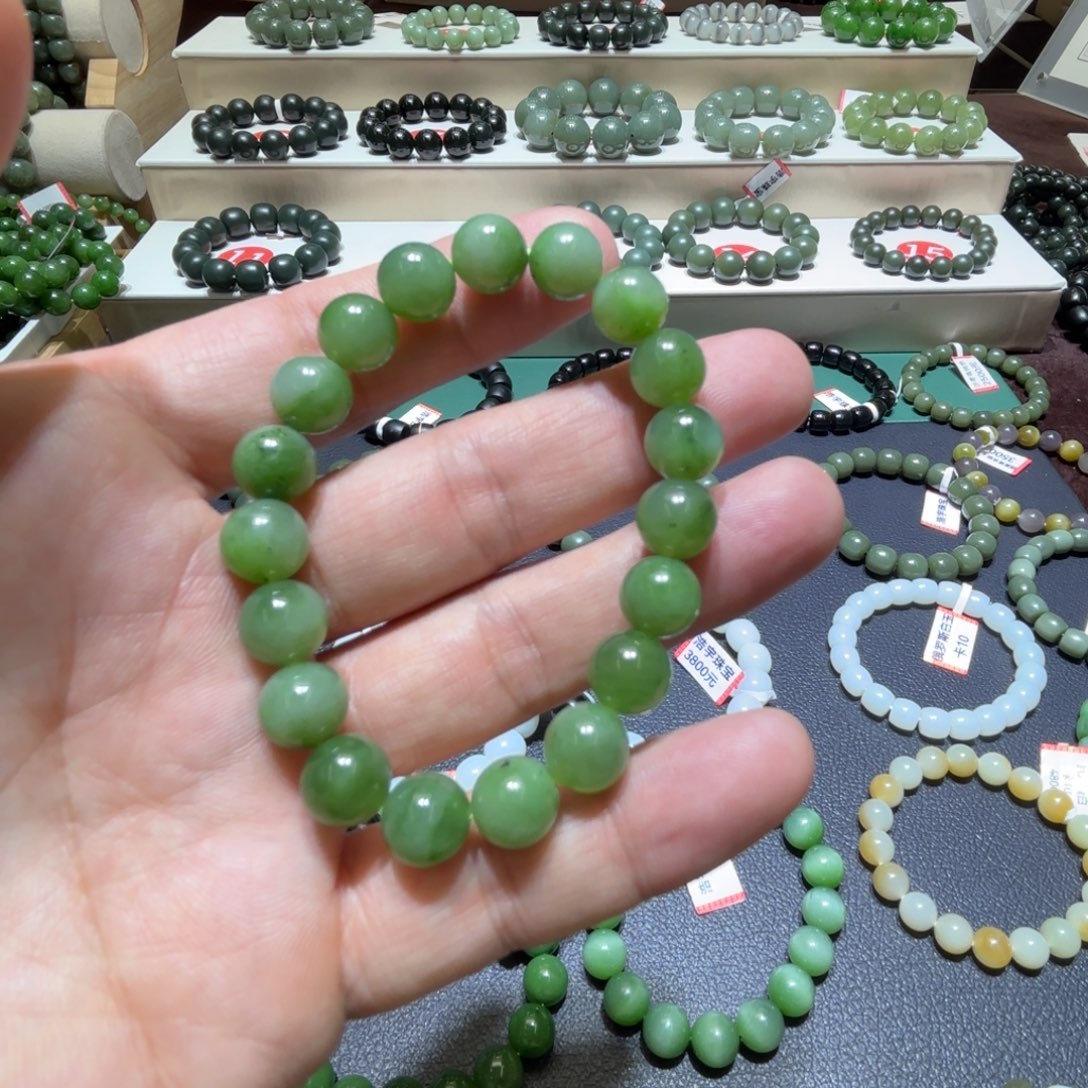 和田玉手链未镶嵌