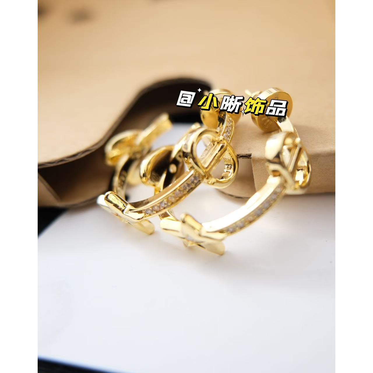 铜合金锆石耳饰 DXX小晰饰品-新品-耳饰44522