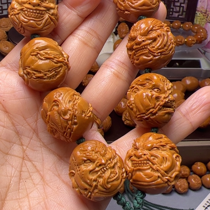 随***缘橄榄核手串/手链橄榄核