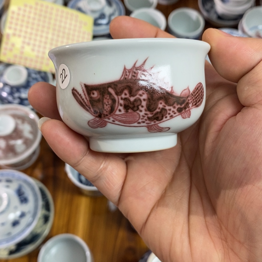 杯景德镇手工手绘陶瓷