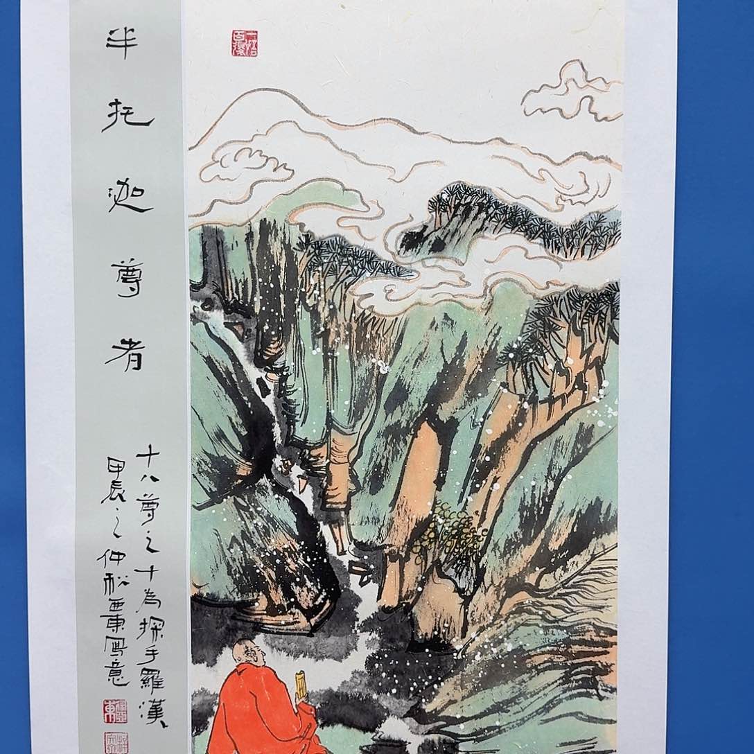 国画多次参加国内外大型