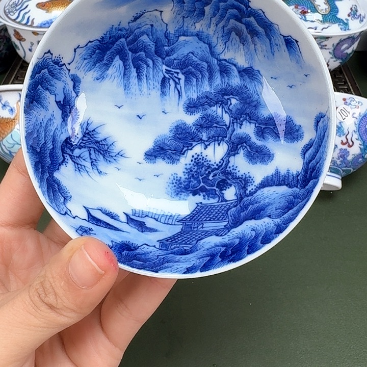 沙沙手工手绘茶具133