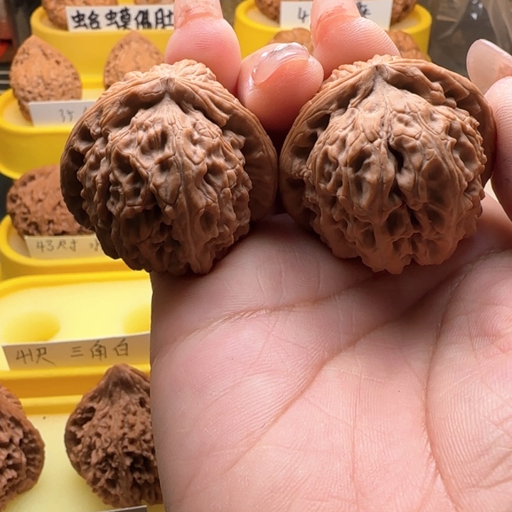 小*嗯，问问核桃三角白4一尺寸