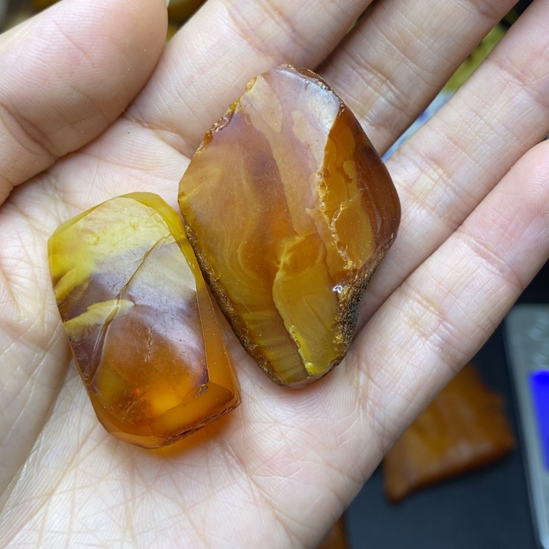 未镶嵌定制蜜蜡卤*飯胖