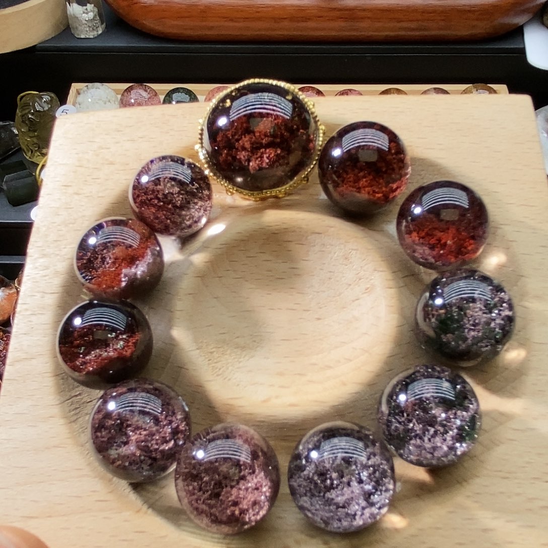 水晶珠宝半成品银S925镶嵌