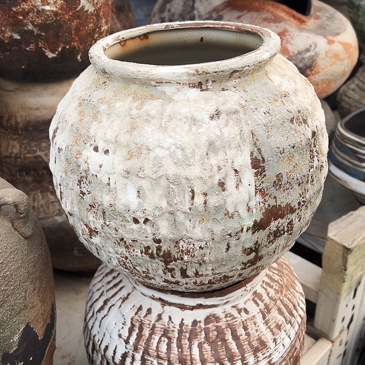 景德镇精品花盆栽适口15高24