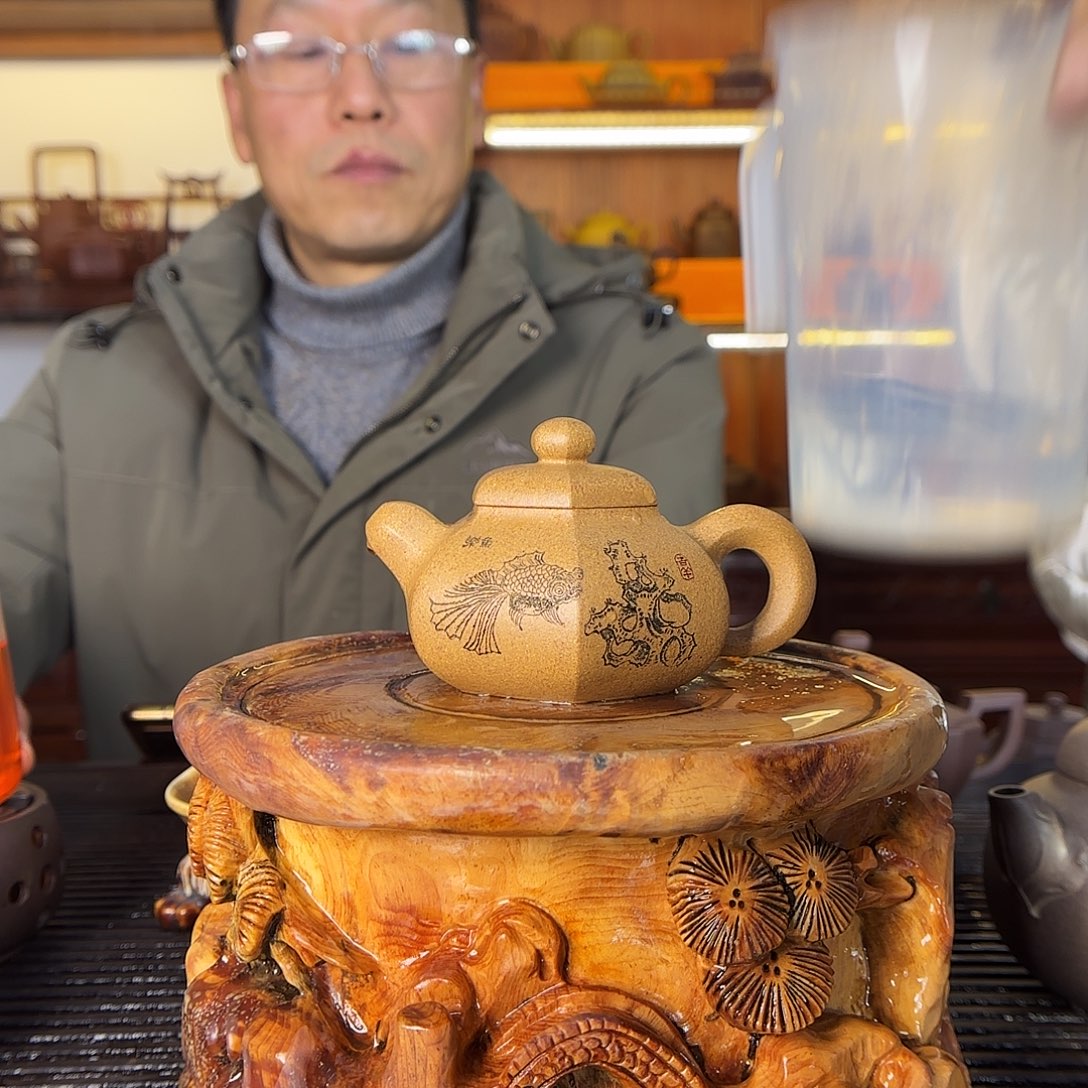 紫砂茶壶许俊紫砂壶