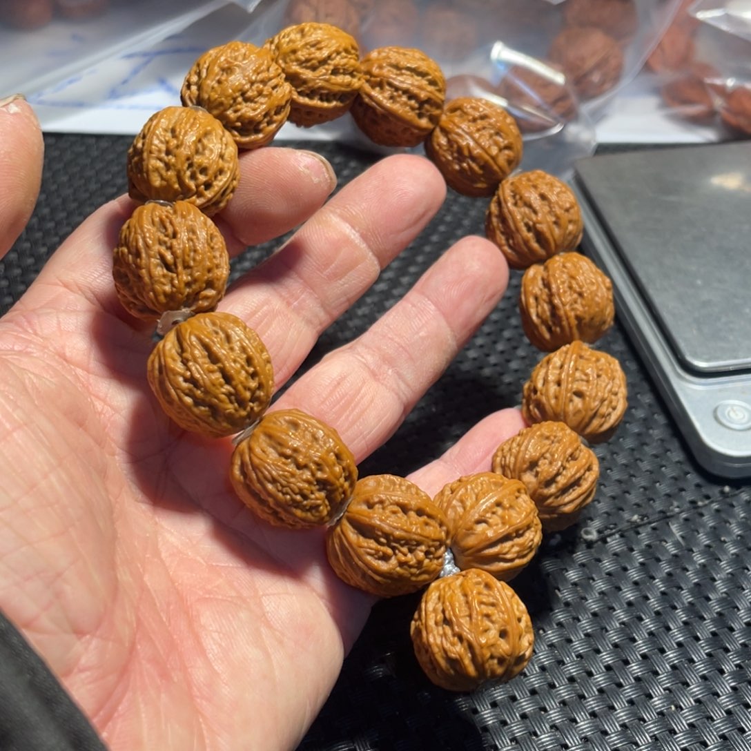 文玩核桃手串野生南疆20