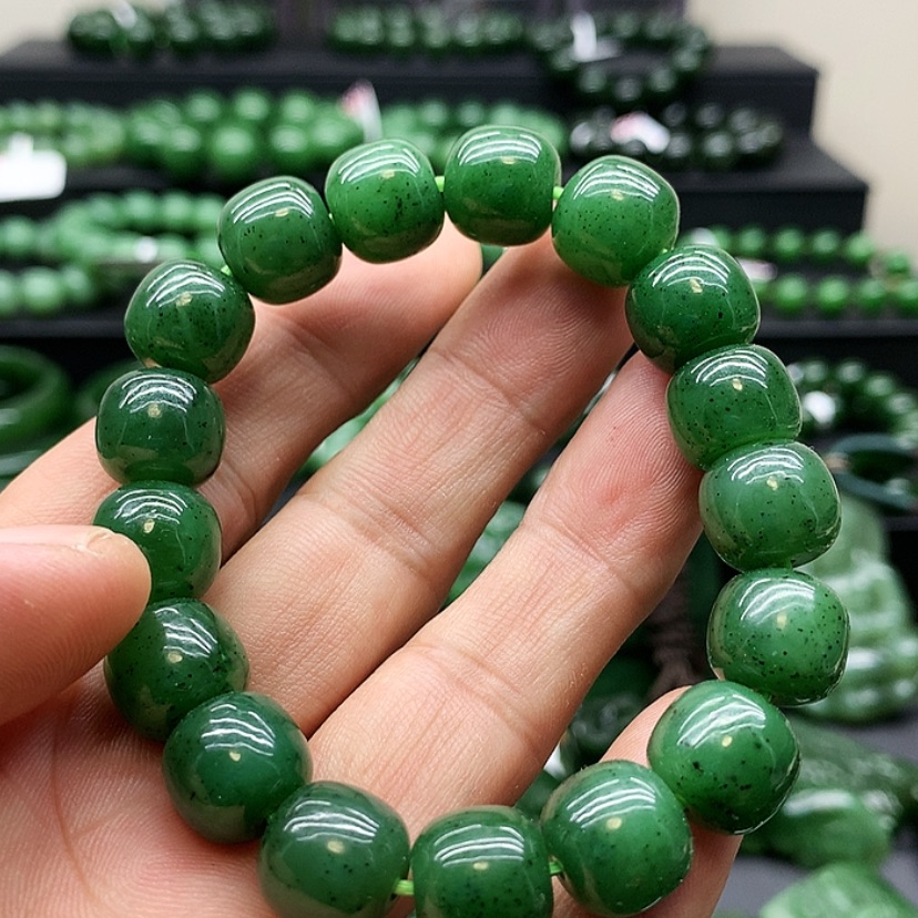 【闪购商品】和田玉（碧玉）手链未镶嵌