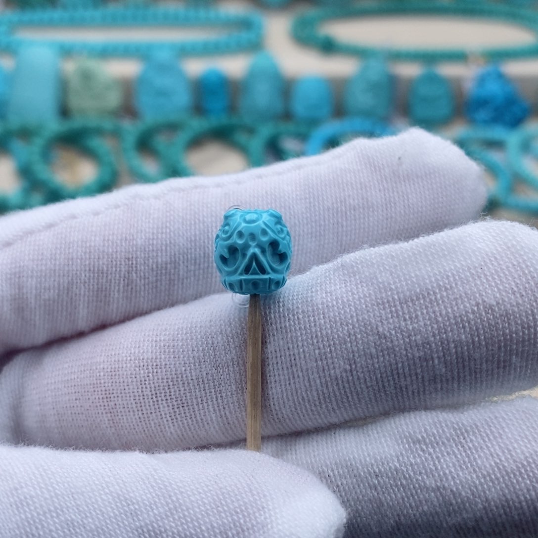 绿松石珠宝奇石未镶嵌