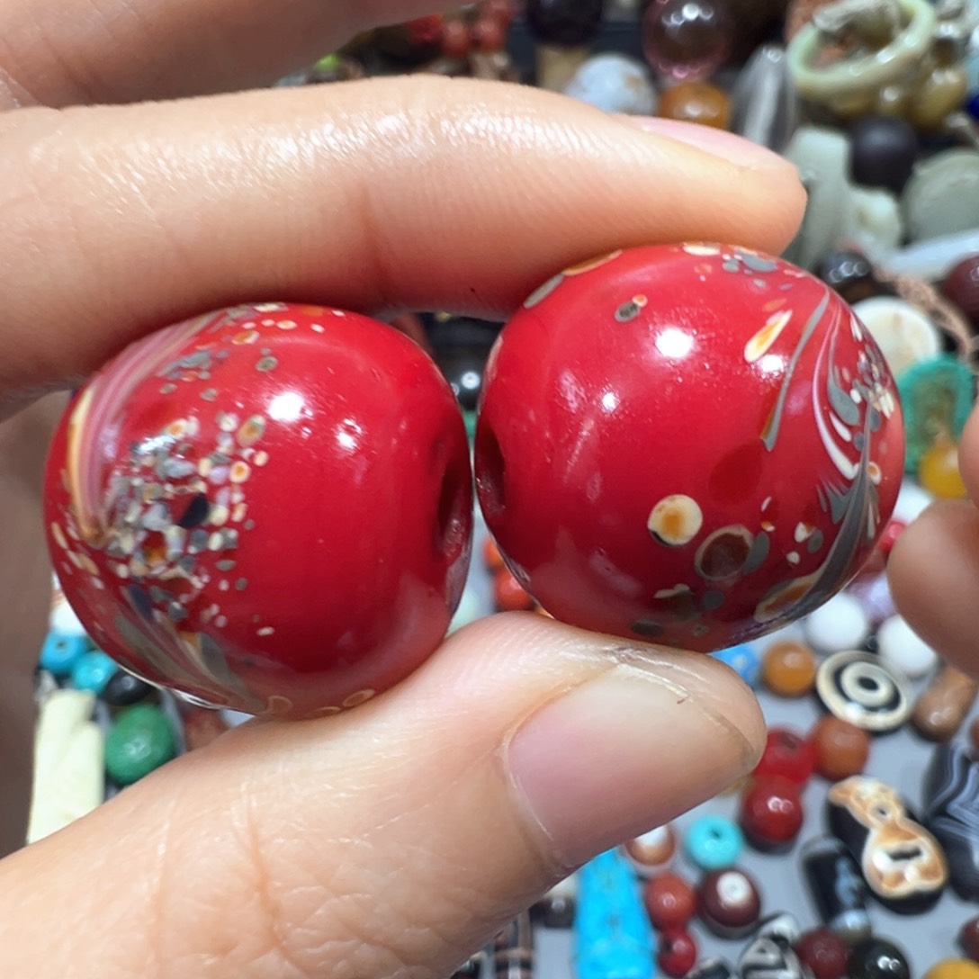 玛瑙/玉髓颈饰合金