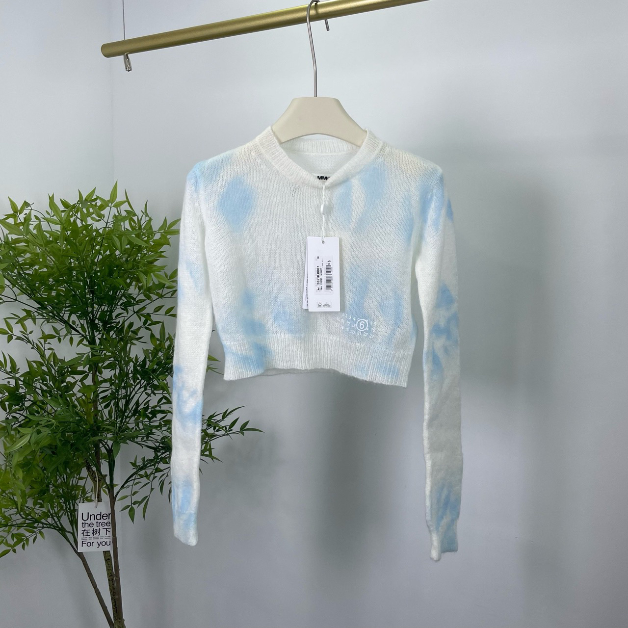 99新 Maison Margiela/梅森马吉拉 马海毛毛衣 S码/Q新/吊牌 YM01