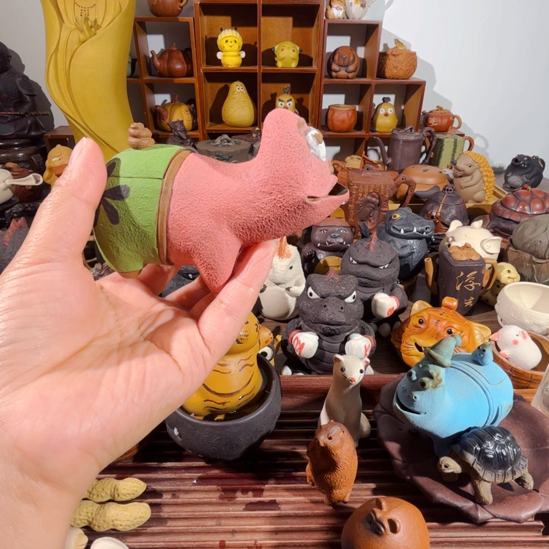 紫砂茶壶米*纯手工制作过程非常