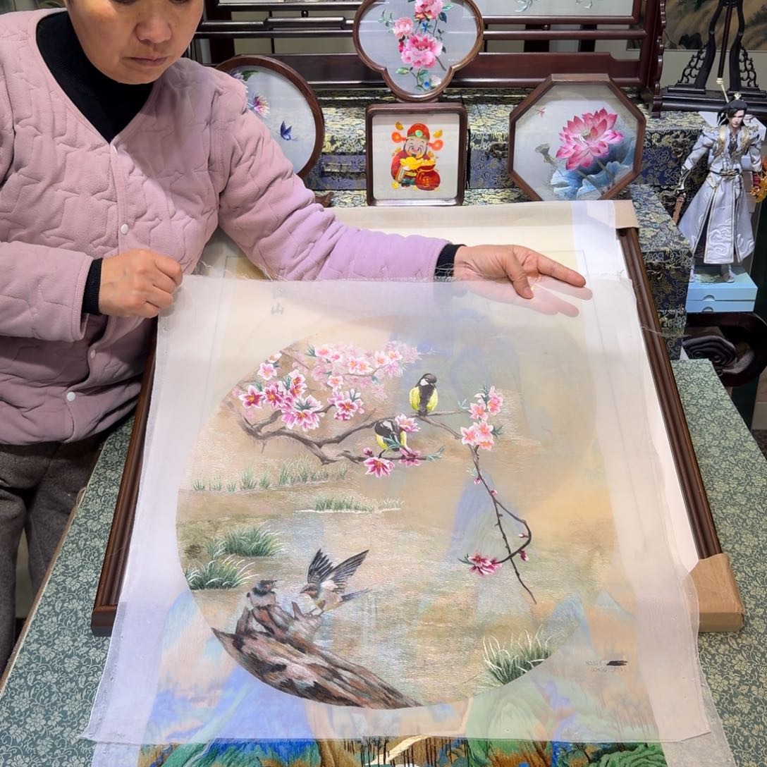 刺绣手工苏绣工艺