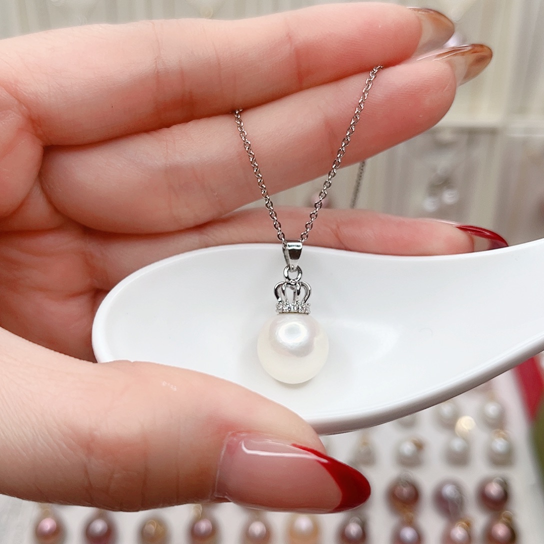 吊坠(赠链)淡水珍珠合金