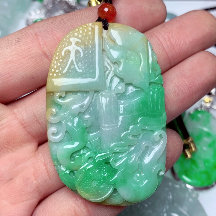 翡翠吊坠(不含链)未镶嵌