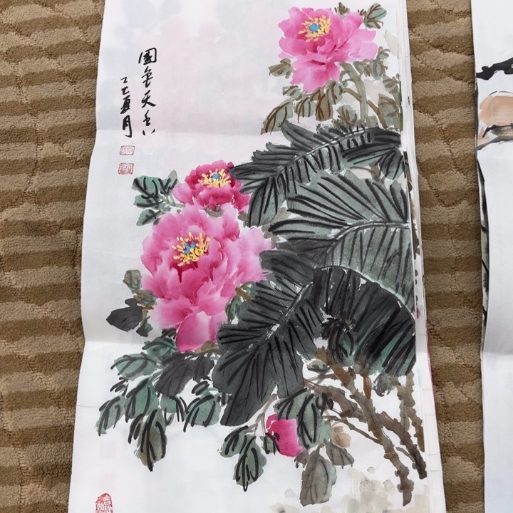 国画花鸟等多种鸟类四开