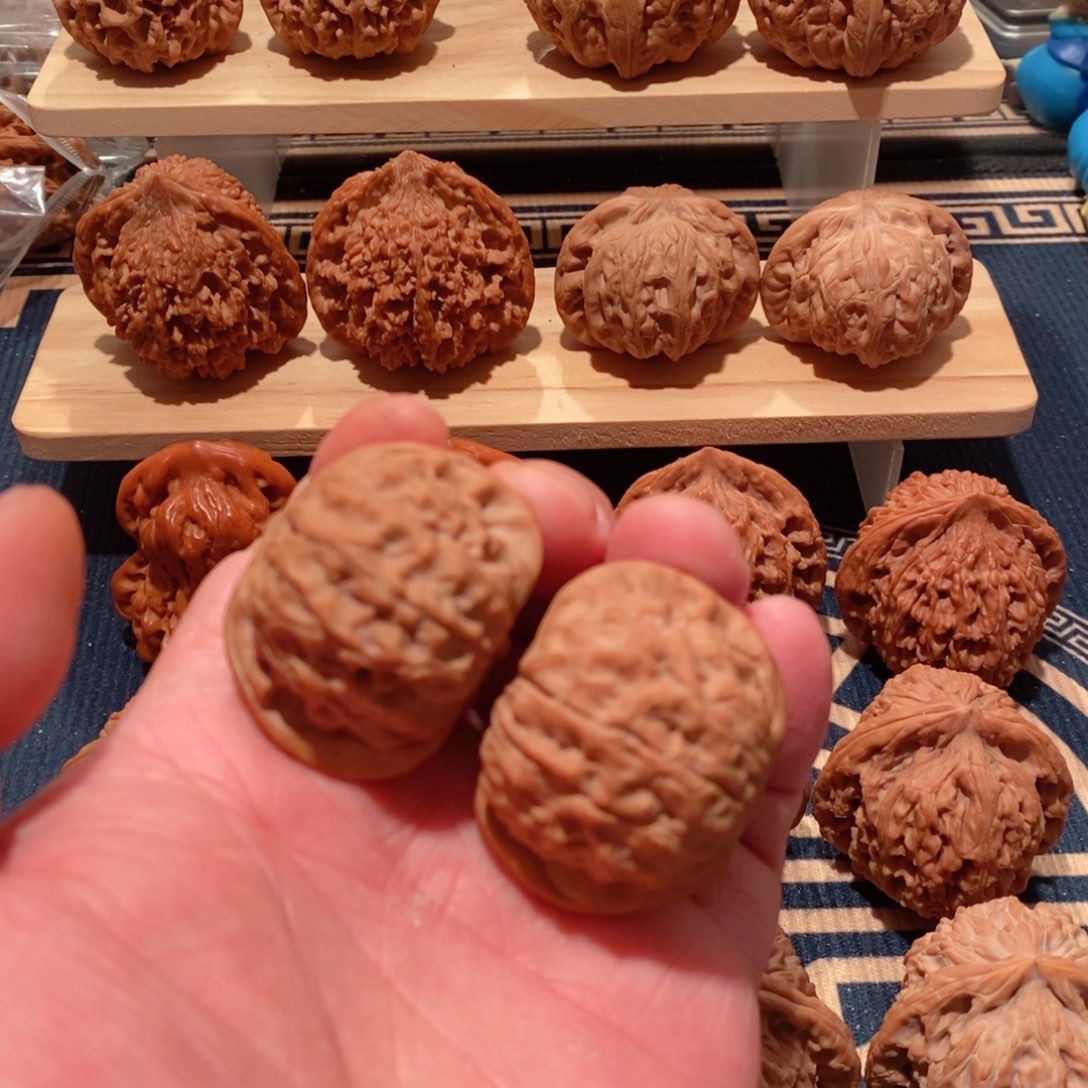 文玩核桃吊坠石门元宝39