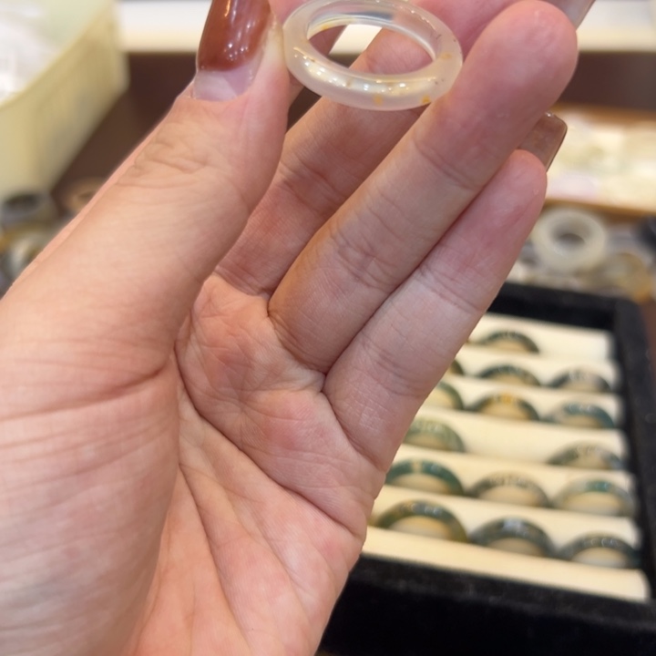 玛瑙/玉髓合金戒指95港21