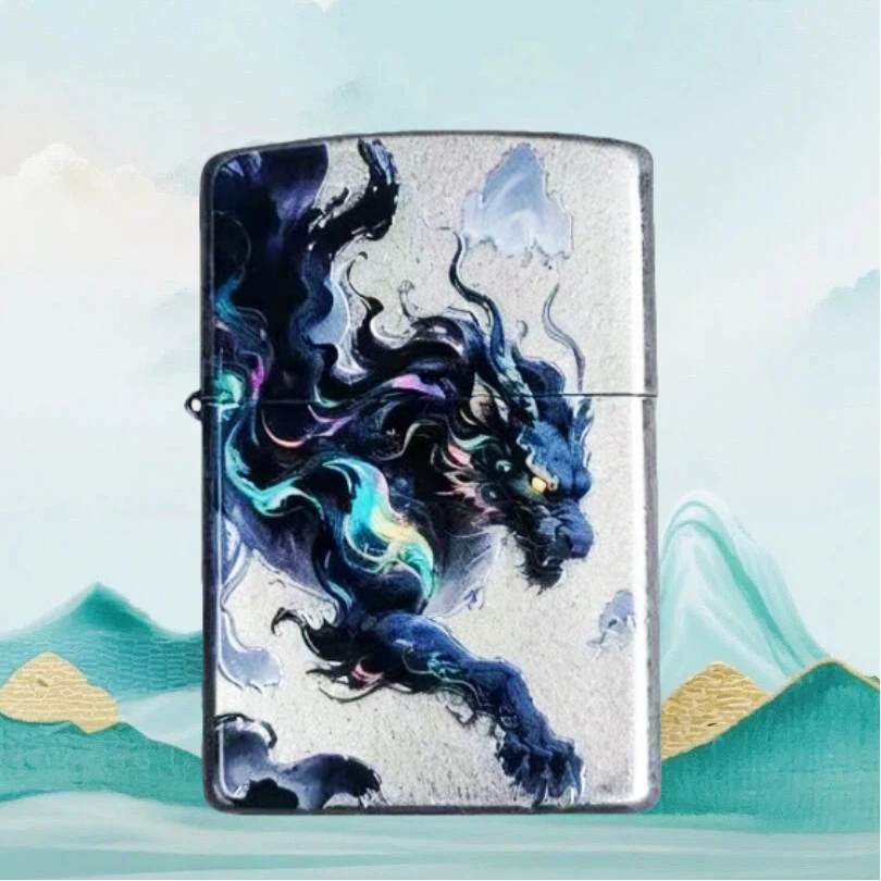 烬鬓麟焰防风打火机男士送男友达人1无油