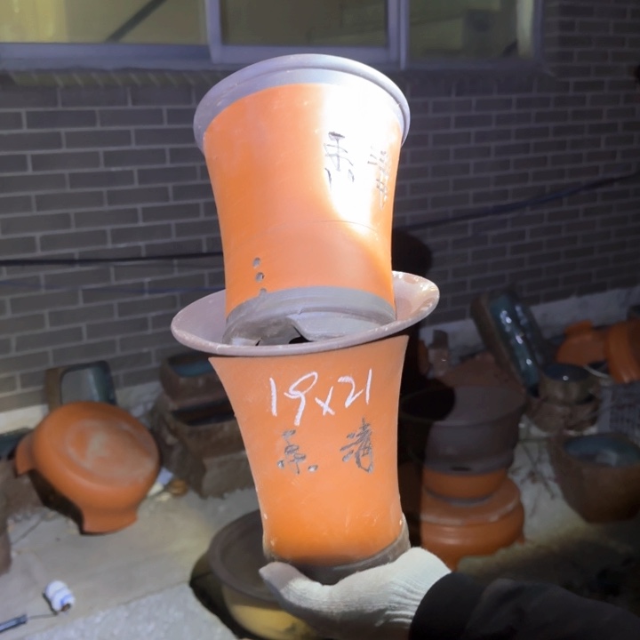 紫砂花盆紫砂花盆