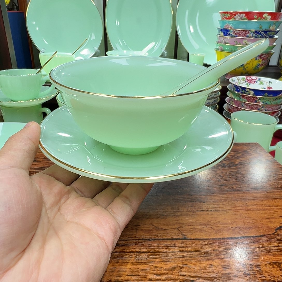 玉瓷高端精品玉瓷餐具
