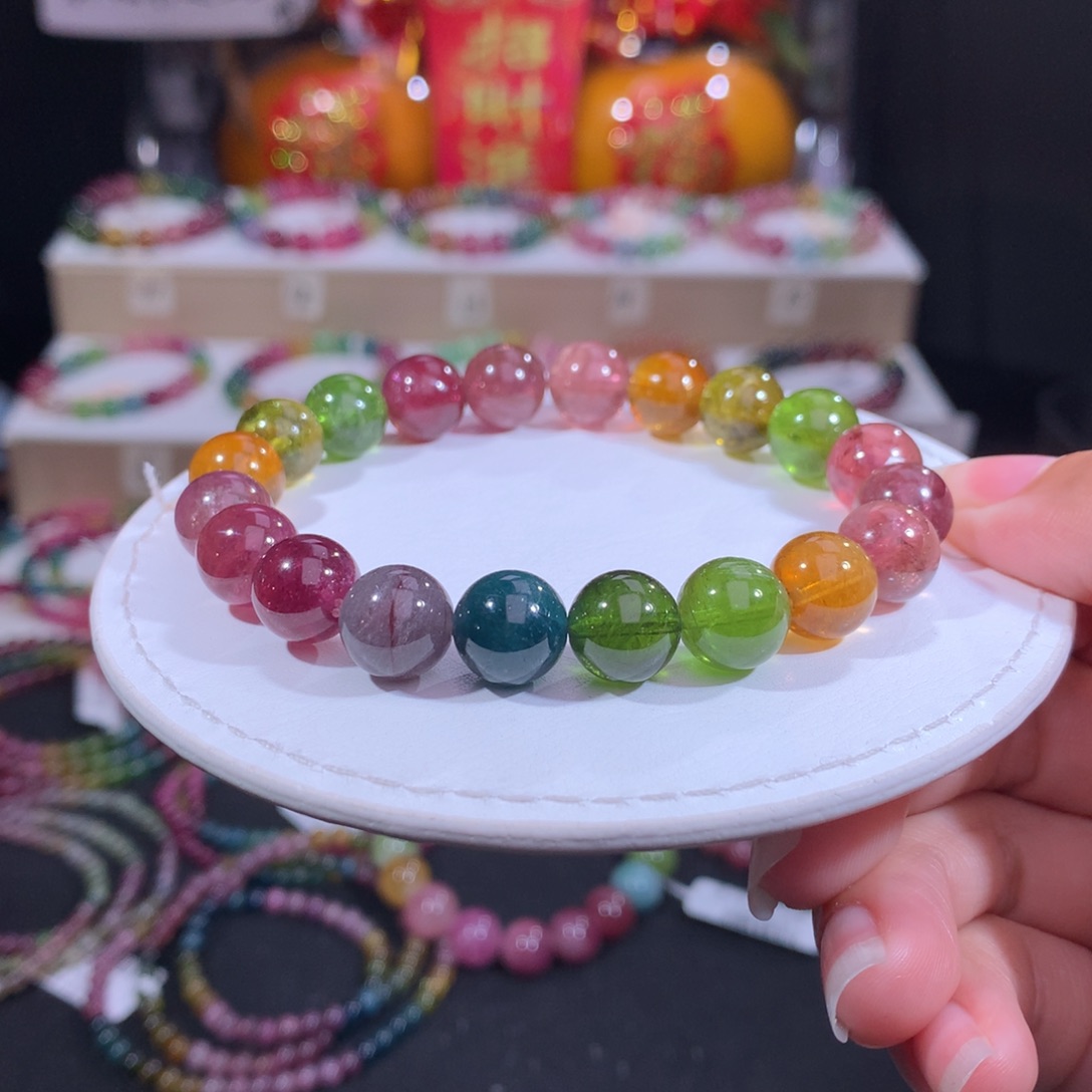 碧玺手链未镶嵌碧玺