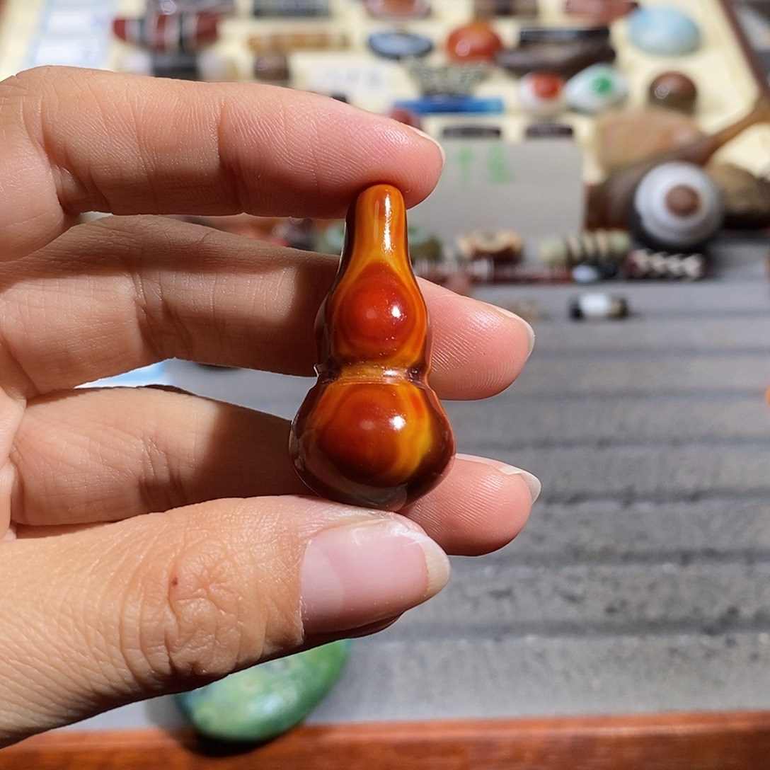 站***鬼玛瑙/玉髓合金颈饰