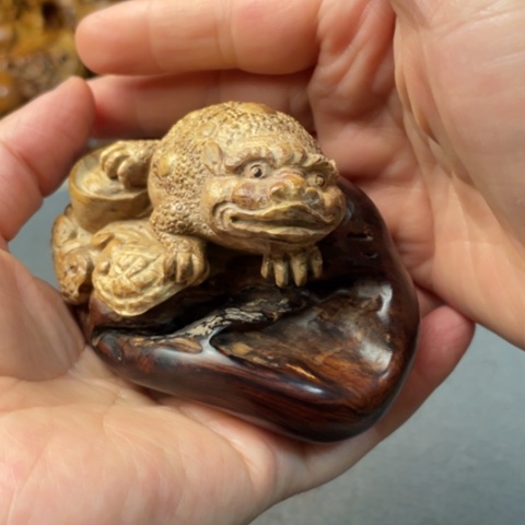 【闪购商品】黄花梨/降香黄檀把件……………..