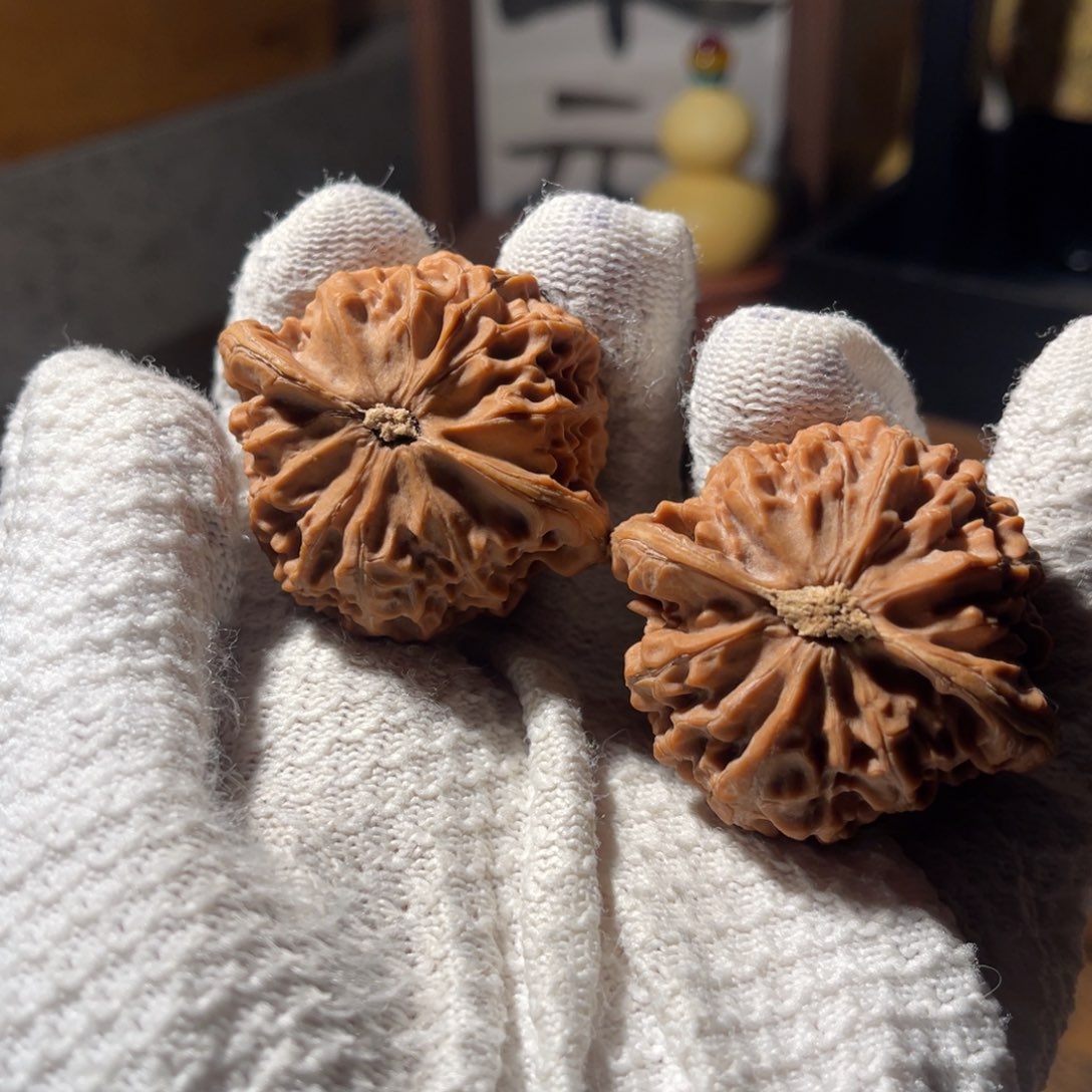 文玩核桃把件45 宫灯全品，不退换不换