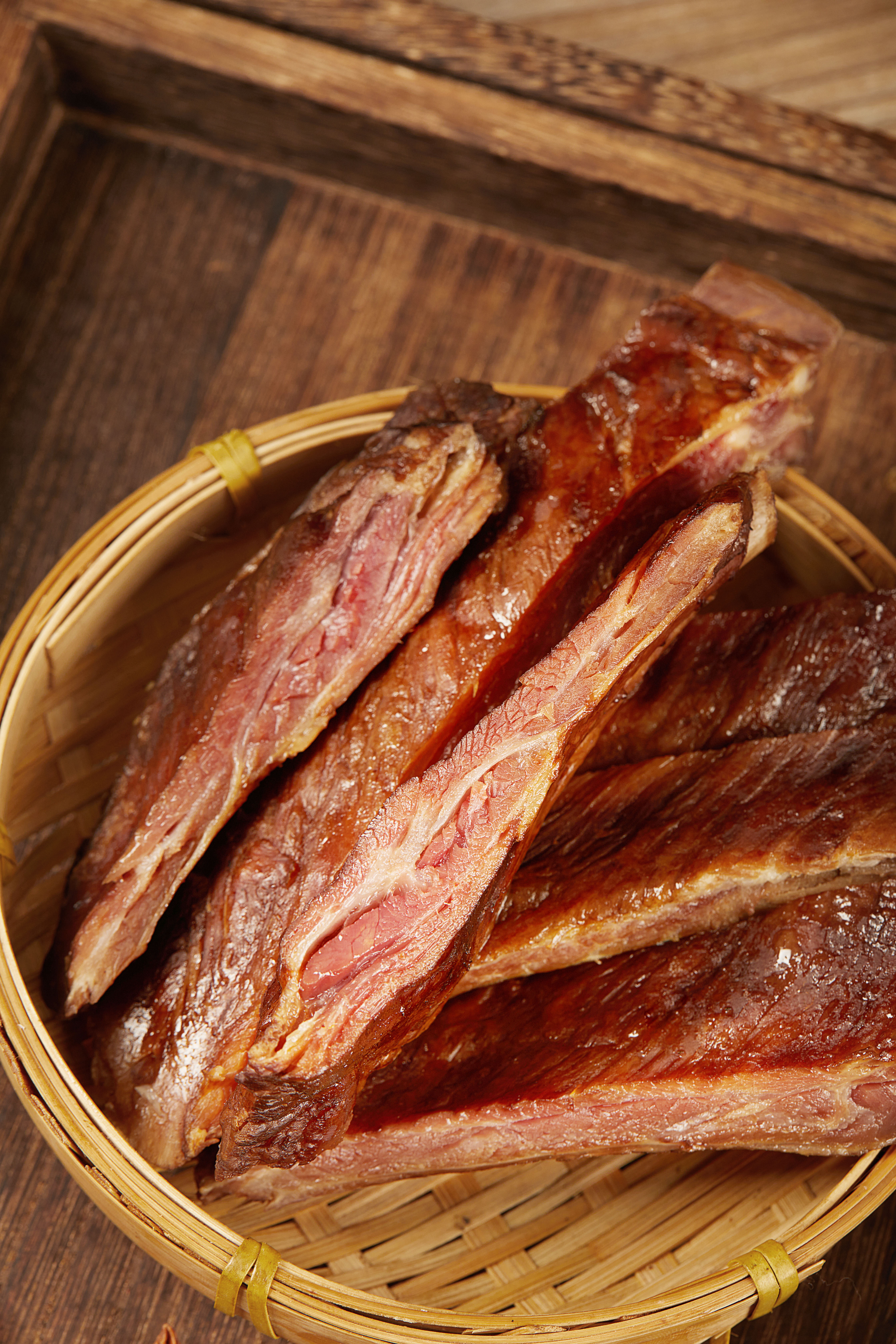 边角排骨五花肉柴火烟熏偏瘦不带皮